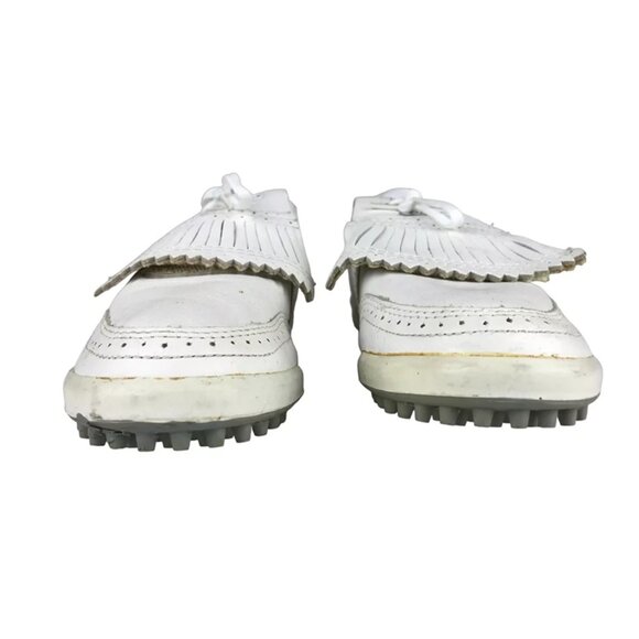 Nike Womens White 861012CH Leather Lace Up Low Top Golf Shoes‎ Size US 5.5 - Picture 3 of 10